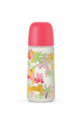 FLASICA 360ML FIZ. S BRZI PROTOK JUNGLE ROZE (3307085) 