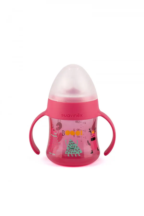 FLASICA SA SILIKONSKIM PISKOM 150 ML +4M ROZE (3157989) 