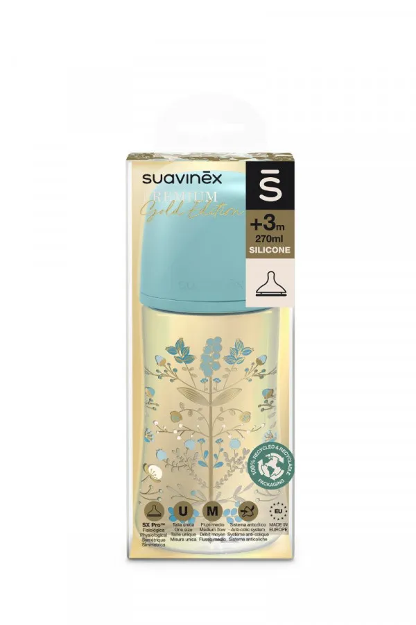 FLAŠICA 270ML SREDNJI PROTOK GOLD BL L3 