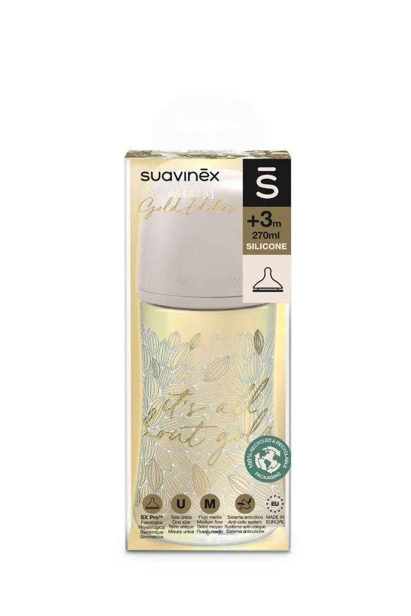 FLAŠICA 270ML SREDNJI PROTOK GOLD GY L3 